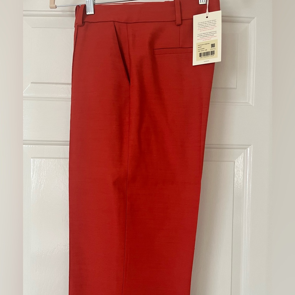 NWT Sézane Corentin Pants, color Sienna, size US 8 (FR 40) - Picture 3 of 8